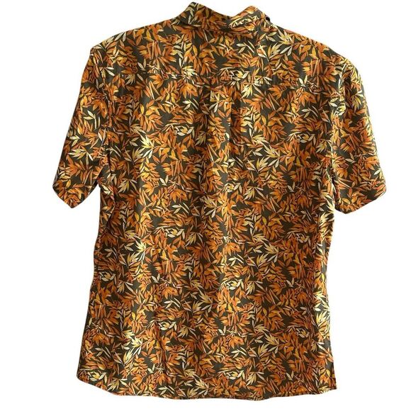 14th & Union Men's Trim-Fit Graphic Print Short Sleeve Shirt L Multicolor - Picture 2 of 8